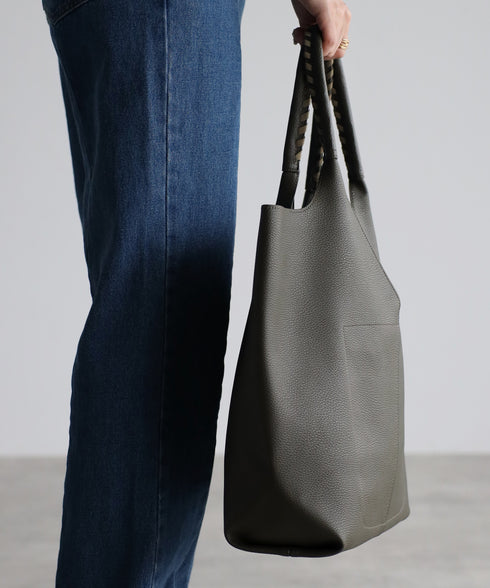 トライアングルカットトートバッグ 12-1058